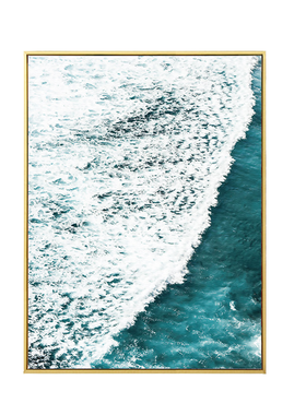北欧风格ins海浪时尚单幅装饰画