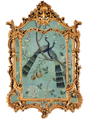 84x126纯手绘油画法式