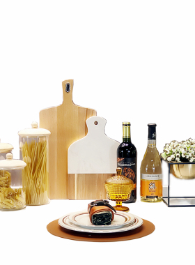 新古典风厨房展示间陈设创意摆件