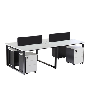 职员办公桌椅组合4四人位办公桌简约现代6六人位办公桌员工位卡座
