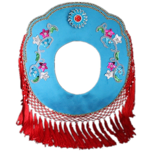 新款戏曲用品京剧黄梅戏头饰打渔杀家 廉锦枫草帽圈 渔婆罩侠女帽