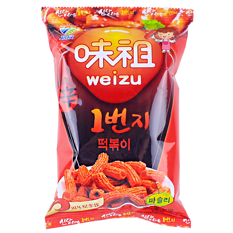 韩国进口九日牌味祖辛辣100g辣条