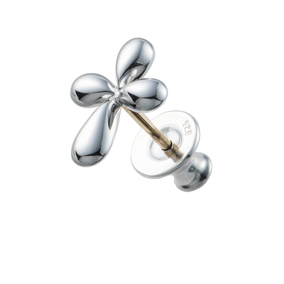 银针日韩风耳饰四叶草