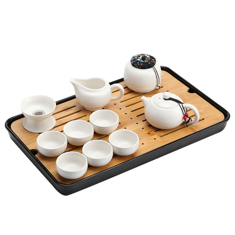 定窑便携客厅功夫日式旅行茶具