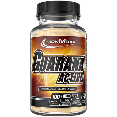 德国进口瓜拉纳提高新陈代谢燃卡非蓝魔红魔黑魔运动补剂IronMaxx