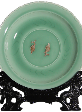 龙泉陶瓷创意家居客厅玄关工艺品