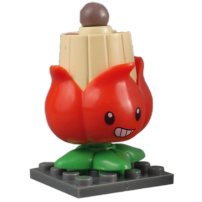 正版植物大战僵尸2积木扭蛋