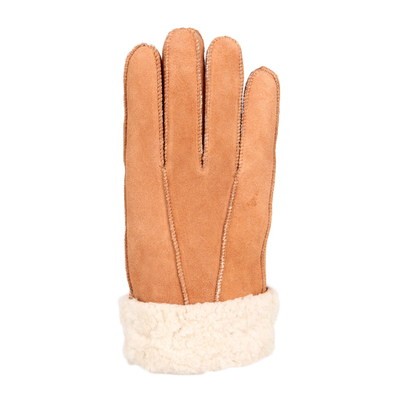 女士皮毛一体防风骑车户外手套