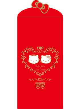 kt定制婚礼婚庆红包创意卡通小