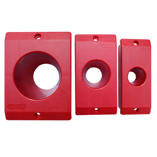 CNC加工中心BT30刀具套BT40塑料套BT50刀柄套HSK5063红色圆形方形