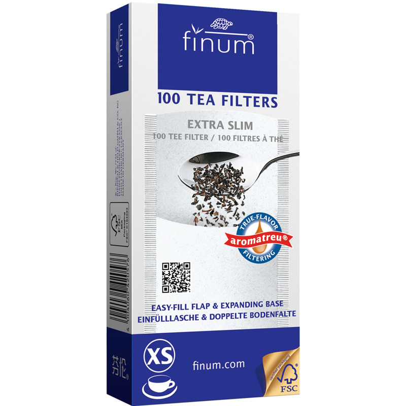 德国finum芬伦麻制茶包袋一次性小空茶袋咖啡滤泡茶袋100片