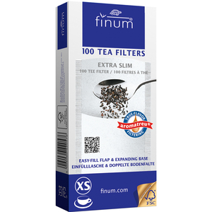 德国进口finum芬伦茶包袋一次性小号空茶包过滤袋茶包泡茶袋100片