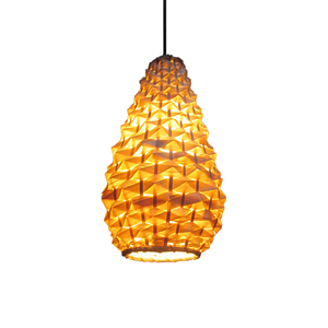 东南亚餐厅吧台餐饮灯具灯饰民宿火锅甜品店菠萝丁榴莲竹编织吊灯