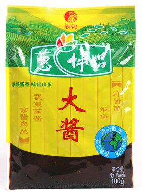 欣和葱伴侣大酱大豆酱炸酱面酱