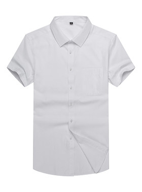 春夏季青年修身型免烫韩版衣服