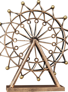 欧式风幸福客厅卧室摩天轮模型