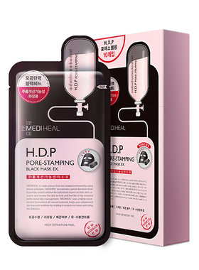 韩国美迪惠尔HDP黑面膜收缩毛孔