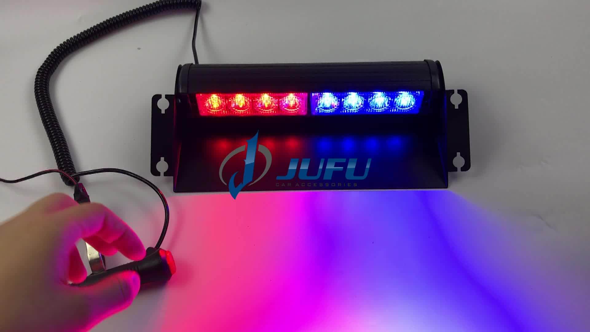 8led High Intensity Auto Windshield Emergency Dash Deck Lamp Warning Strobe Lights Buy Warning