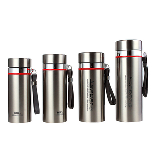 泽辉不锈钢真空保温杯男女士便携杯子大容量1000ml水杯壶刻字
