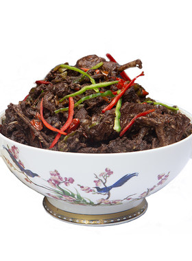 湖南特产东安沈师傅血鸭现杀现做