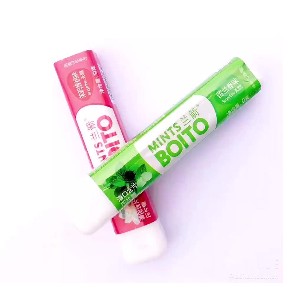 Fresh Tablet Hard Supplement Mint Candy In Tin Cans Buy Fresh Tablet