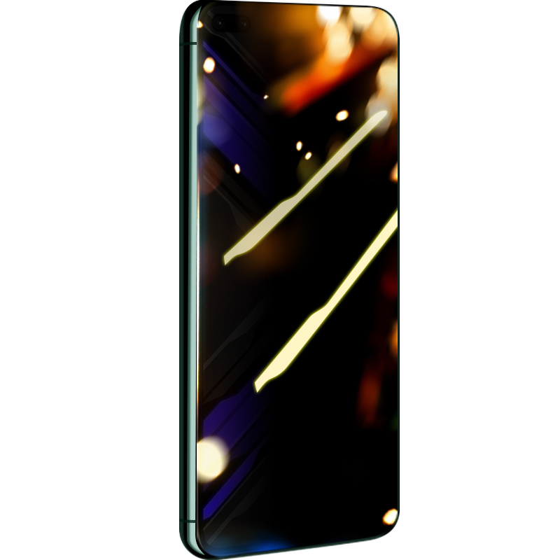 適用華為榮耀play4pro鋼化膜paly4t防窺手機貼膜honor全屏tpro防窺膜4tpro玻璃無白邊Pay防偷窺tplay保護膜