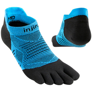 injinji五指袜短筒跑步袜薄款coolmax吸汗速干健身分脚趾袜春夏季