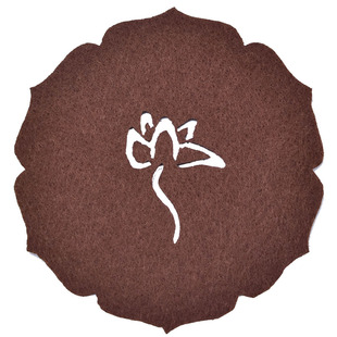 班意茶杯垫毛毡杯垫茶隔热垫茶道家用缕空吸水防滑杯垫茶具配件