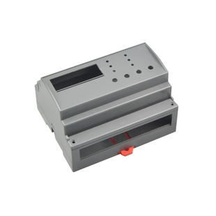 工厂直销导轨电器盒塑料外壳仪表壳体开模定制107-88-63MM