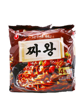 韩国农心炸王炸酱面134g*4袋