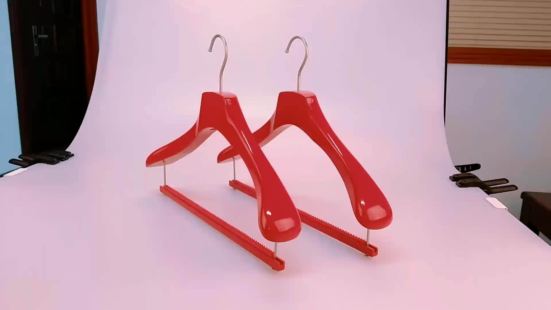 Custom Luxury Nickel Metal Red Shiny Color Finishing Smooth Wide