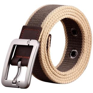 战术鸟腰带男帆布皮带针扣年轻人青年学生韩版有孔工装裤腰带牛仔