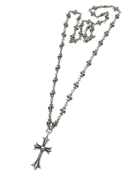 十字架项链情侣个性时尚纯银潮饰