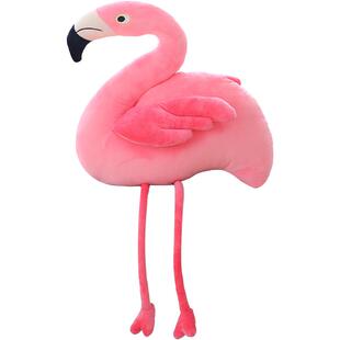 火烈鸟玩偶毛绒玩具抱枕公仔可爱粉色少女心布娃娃女孩情人节礼物