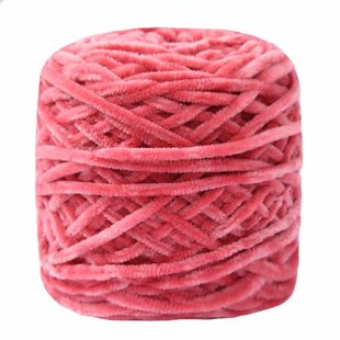 雪尼尔金丝绒粗毛线半斤装织围巾线手编毛衣毯子暴力熊线钩拖鞋线