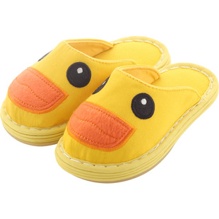 圣宜儿童手工布拖鞋婴幼儿家居防滑亲子男女童宝宝卡通1-3岁春秋