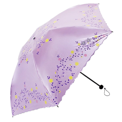 天堂伞防晒晴雨两用小清新太阳伞