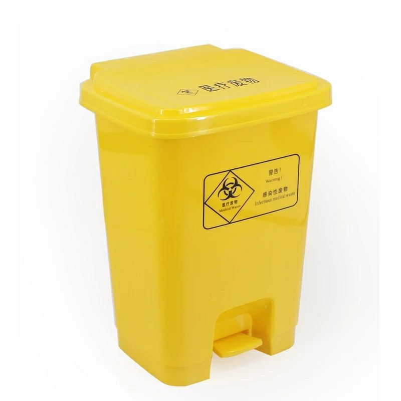 方形医用30l黄色筒装探针利器盒
