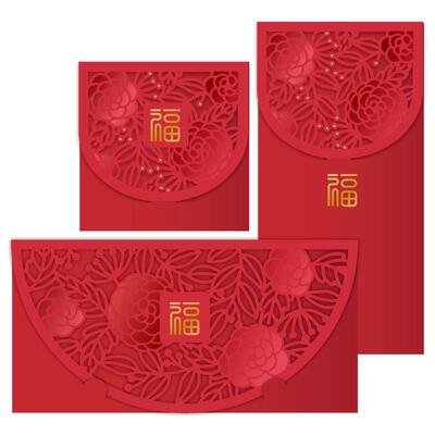 结婚礼周岁塞门个性福字镂空