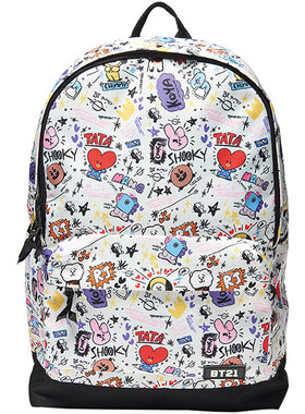韩国bt21防弹少年团学生旅行包袋