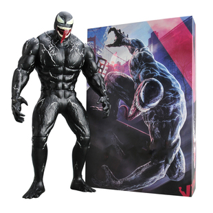 漫复仇者威联盟英雄钢铁屠杀毒液蜘蛛侠关节可动摆件玩具模型手办