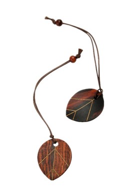 大红酸枝手工制作网红吊坠