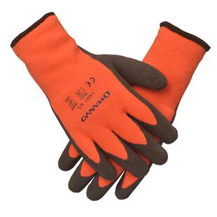 通用加绒保暖手套防水耐磨劳务冷库冻品搬运防滑防寒劳保清洁批发