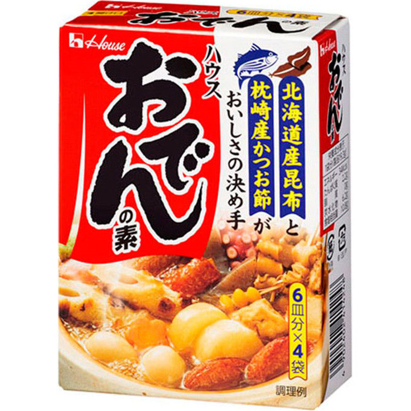 日本进口食品house料关东煮汤料