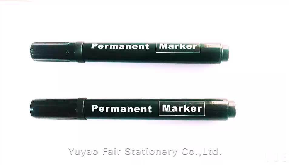 Permanent Marker Custom Refillable Permanent Fabric Marker Pen With Non