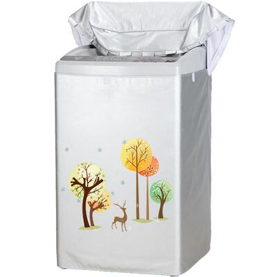 山茶花洗衣机防晒罩适用三洋波轮