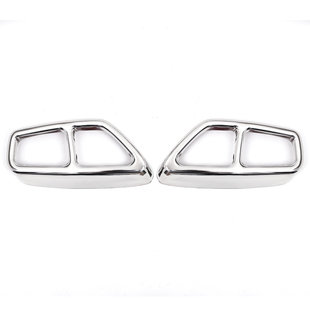 适用于18-23款宝马5系尾喉装饰四出尾喉6系GT530li改装排气管尾喉