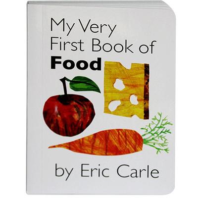 英文原版绘本My Very First Book of Food儿童英语启蒙认知纸板书进口正版学习英语辅导训练故事图画书籍亲子互动翻翻书3-6岁