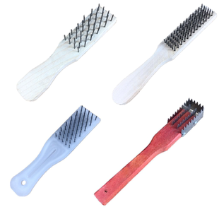 手动鱼麟刨刮鱼鳞钢钉刷快速去除杀鱼工具不锈钢钉擦除刮去鱼鳞刨