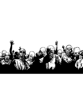美剧行尸走肉贴画WalkingDead